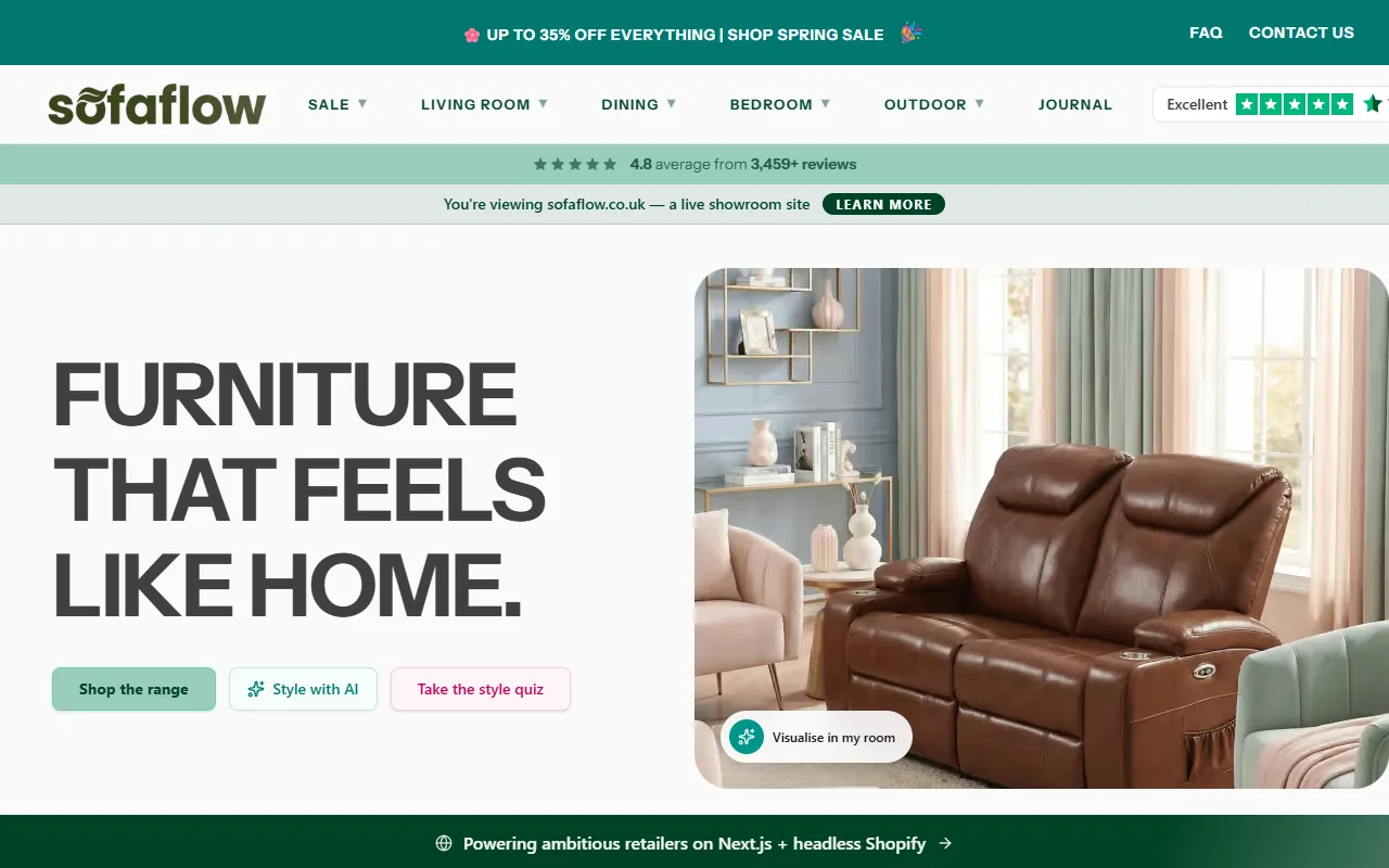 SofaFlow screenshot